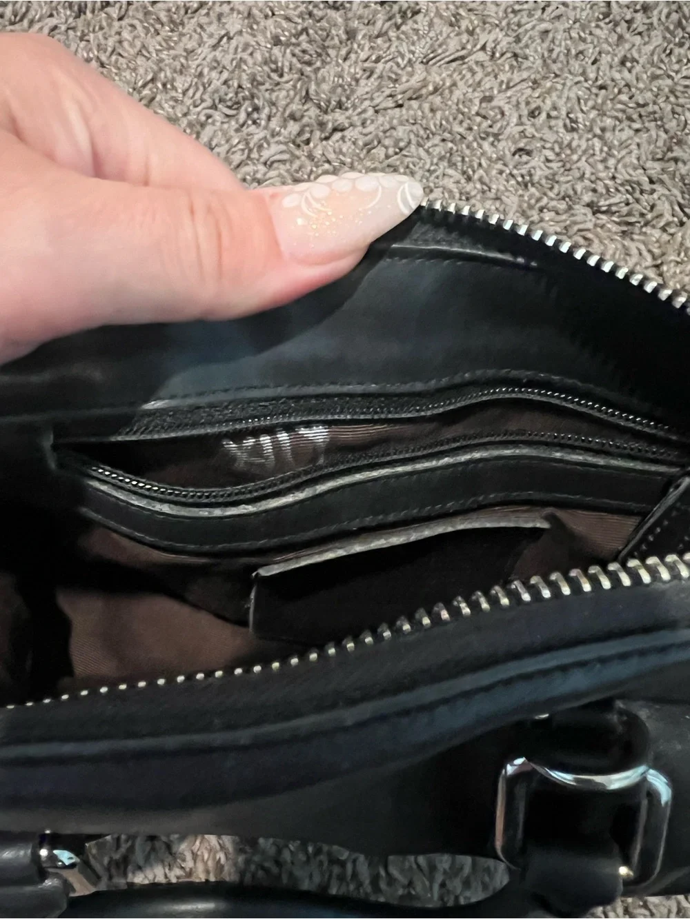 Coach Bonnie Legacy- leather handbag